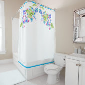 シャワーカーテンにベリーを飾る シャワーカーテン (インサイチュ)