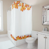 シャワーカーテンに楓のカップル シャワーカーテン (インサイチュ)