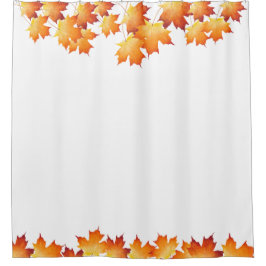 シャワーカーテンに楓のカップル シャワーカーテン