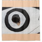 シャワーカーテンに涙を浮かべる シャワーカーテン (正面)