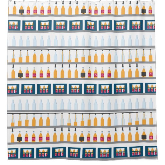 シャワーカーテンの仕組み シャワーカーテン (正面)