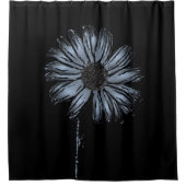 シャワーカーテンひまわり シャワーカーテン (正面)