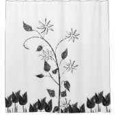 シャワーカーテンひまわり シャワーカーテン (正面)