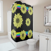シャワーカーテンひまわり シャワーカーテン (インサイチュ)
