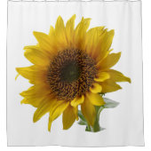 シャワーカーテンひまわり シャワーカーテン (正面)