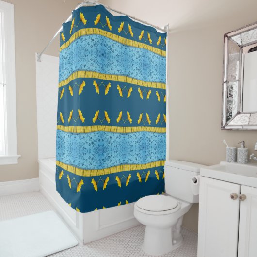 シャワーカーテンひまわり シャワーカーテン (インサイチュ)