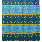 シャワーカーテンひまわり シャワーカーテン (正面)