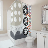 シャワーカーテンを外に出さないで シャワーカーテン (インサイチュ)