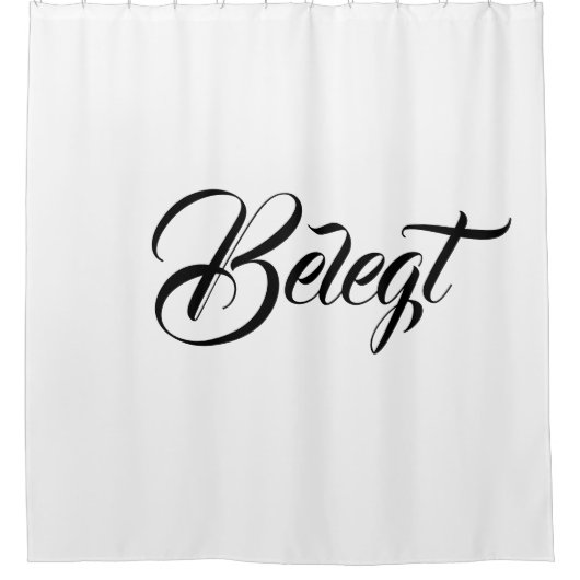 シャワーカーテンアート&デザインスタイル シャワーカーテン (正面)