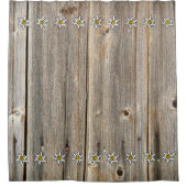 シャワーカーテンエデルワイスウッド シャワーカーテン (正面)