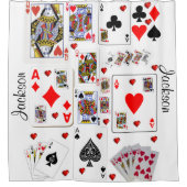 シャワーカーテンエーストランプ シャワーカーテン (正面)