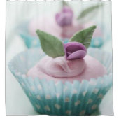 シャワーカーテンカップケーキ シャワーカーテン (正面)