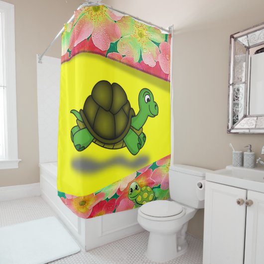 シャワーカーテンカメ シャワーカーテン (インサイチュ)