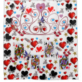 シャワーカーテンクイーン シャワーカーテン (正面)