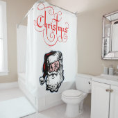 シャワーカーテンクリスマス シャワーカーテン (インサイチュ)