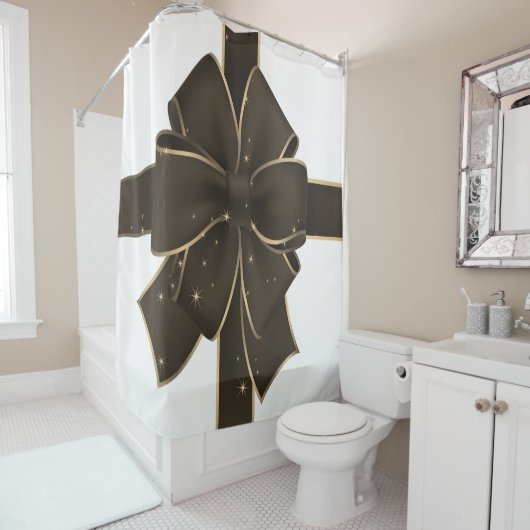 シャワーカーテンクリスマス シャワーカーテン (インサイチュ)