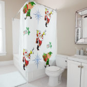 シャワーカーテンクリスマス シャワーカーテン (インサイチュ)