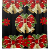 シャワーカーテンクリスマス シャワーカーテン (正面)