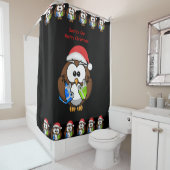 シャワーカーテンクリスマス シャワーカーテン (インサイチュ)