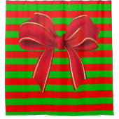 シャワーカーテンクリスマス シャワーカーテン (正面)