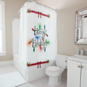 シャワーカーテンクリスマス シャワーカーテン (インサイチュ)