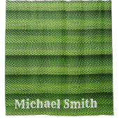 シャワーカーテングリーン シャワーカーテン (正面)