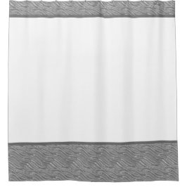 シャワーカーテングレーと白 シャワーカーテン