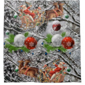 シャワーカーテンサンタ シャワーカーテン (正面)