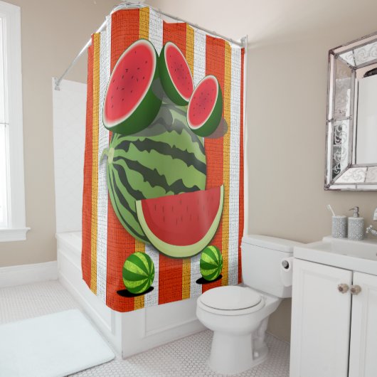 シャワーカーテンストライプ シャワーカーテン (インサイチュ)