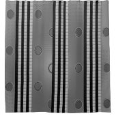 シャワーカーテンストライプ シャワーカーテン (正面)