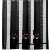 シャワーカーテンストライプ シャワーカーテン (正面)