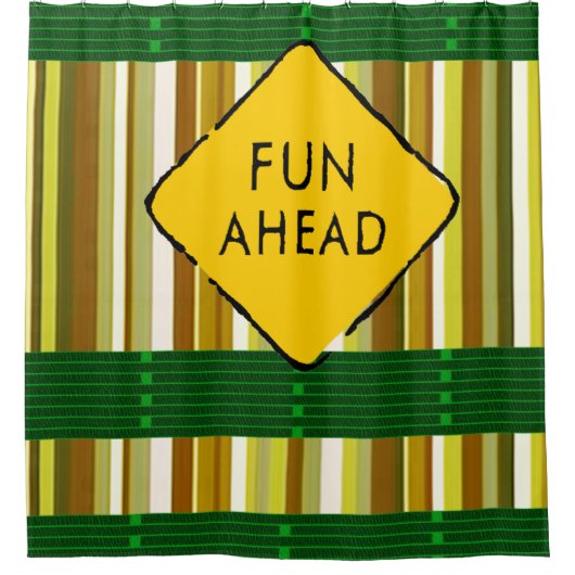 シャワーカーテンストライプ シャワーカーテン (正面)