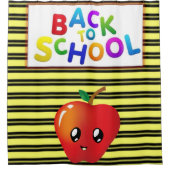 シャワーカーテンストライプ シャワーカーテン (正面)