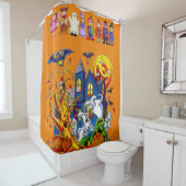 シャワーカーテンハロウィーン シャワーカーテン (インサイチュ)
