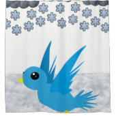 シャワーカーテンバード シャワーカーテン (正面)