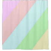 シャワーカーテンパカラフルステル シャワーカーテン (正面)