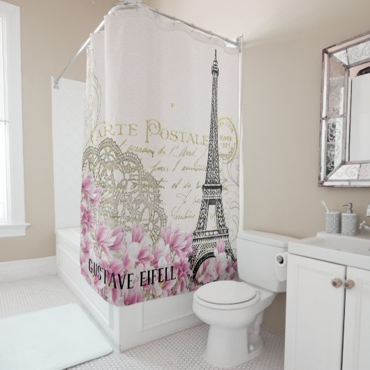 シャワーカーテンパリグスタヴエッフェル シャワーカーテン (インサイチュ)