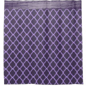 シャワーカーテンパープル シャワーカーテン (正面)