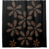 シャワーカーテンヒョウ シャワーカーテン (正面)