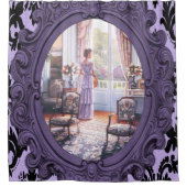 シャワーカーテンビクトリアン シャワーカーテン (正面)