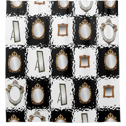 シャワーカーテンビクトリアン シャワーカーテン (正面)