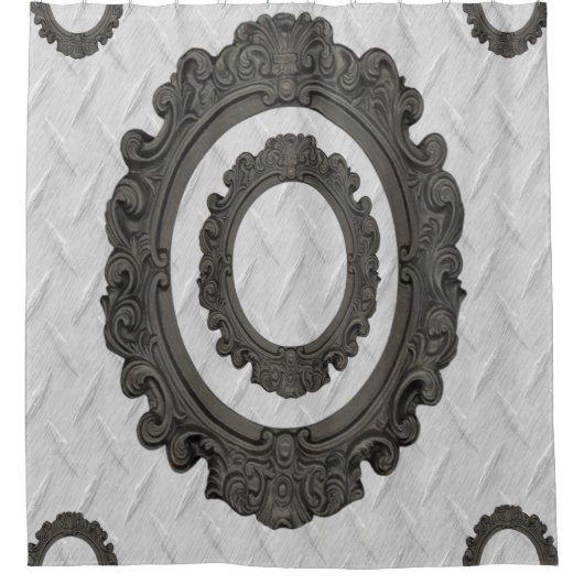 シャワーカーテンビクトリアン シャワーカーテン (正面)