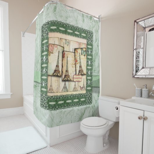 シャワーカーテンフランス シャワーカーテン (インサイチュ)