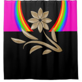 シャワーカーテンフローラ シャワーカーテン (正面)