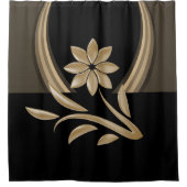 シャワーカーテンフローラ シャワーカーテン (正面)