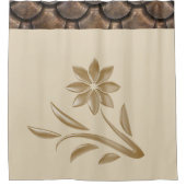 シャワーカーテンフローラ シャワーカーテン (正面)