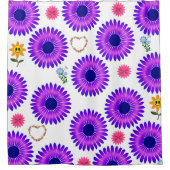 シャワーカーテンフローラ シャワーカーテン (正面)