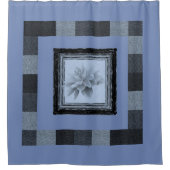 シャワーカーテンフローラ シャワーカーテン (正面)