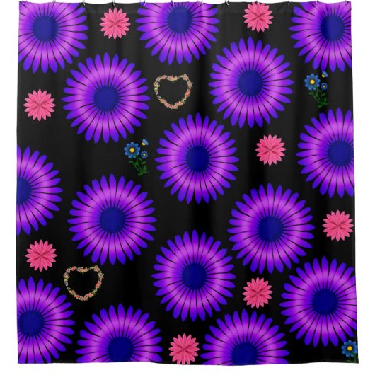 シャワーカーテンフローラ シャワーカーテン (正面)