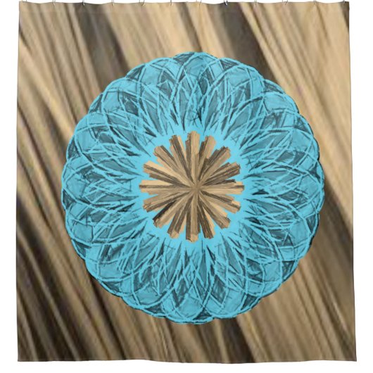 シャワーカーテンフローラ シャワーカーテン (正面)